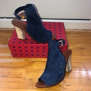 TORY BURCH SUEDE HEELS